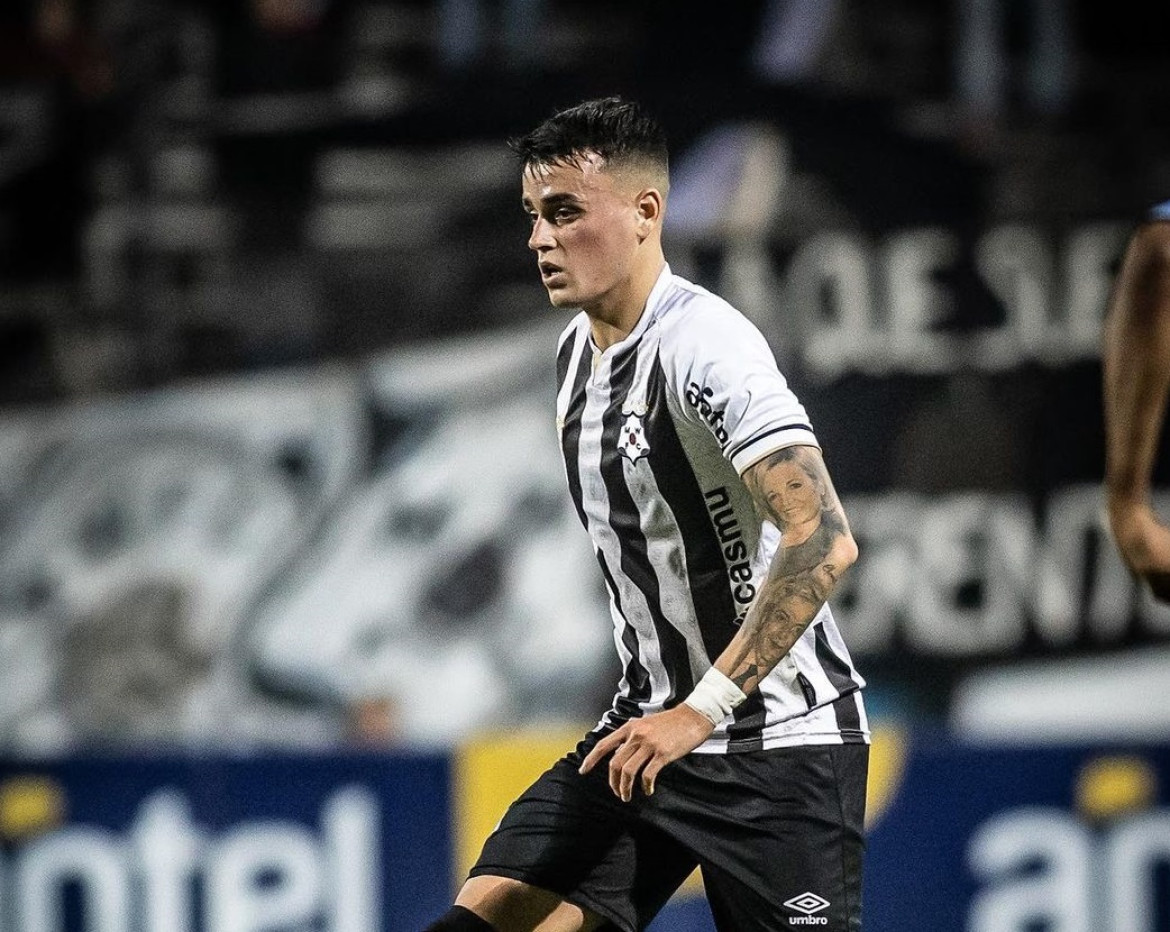 Nicolás Fonseca será jugando en Montevideo Wanderers y llegará a River en 2024. Foto: Instagram @nicolas____fonseca.