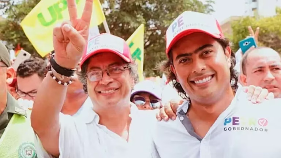 Nicolás y Gustavo Petro, Colombia. Foto: Twitter