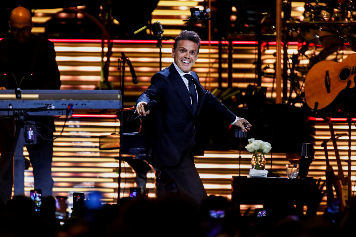 Luis Miguel en Argentina. Foto: Reuters.