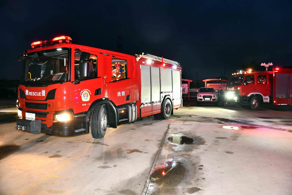 Terremoto en China. Foto: EFE.