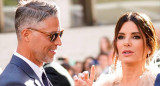 Bryan Randall y Sandra Bullock. Foto: Twitter.