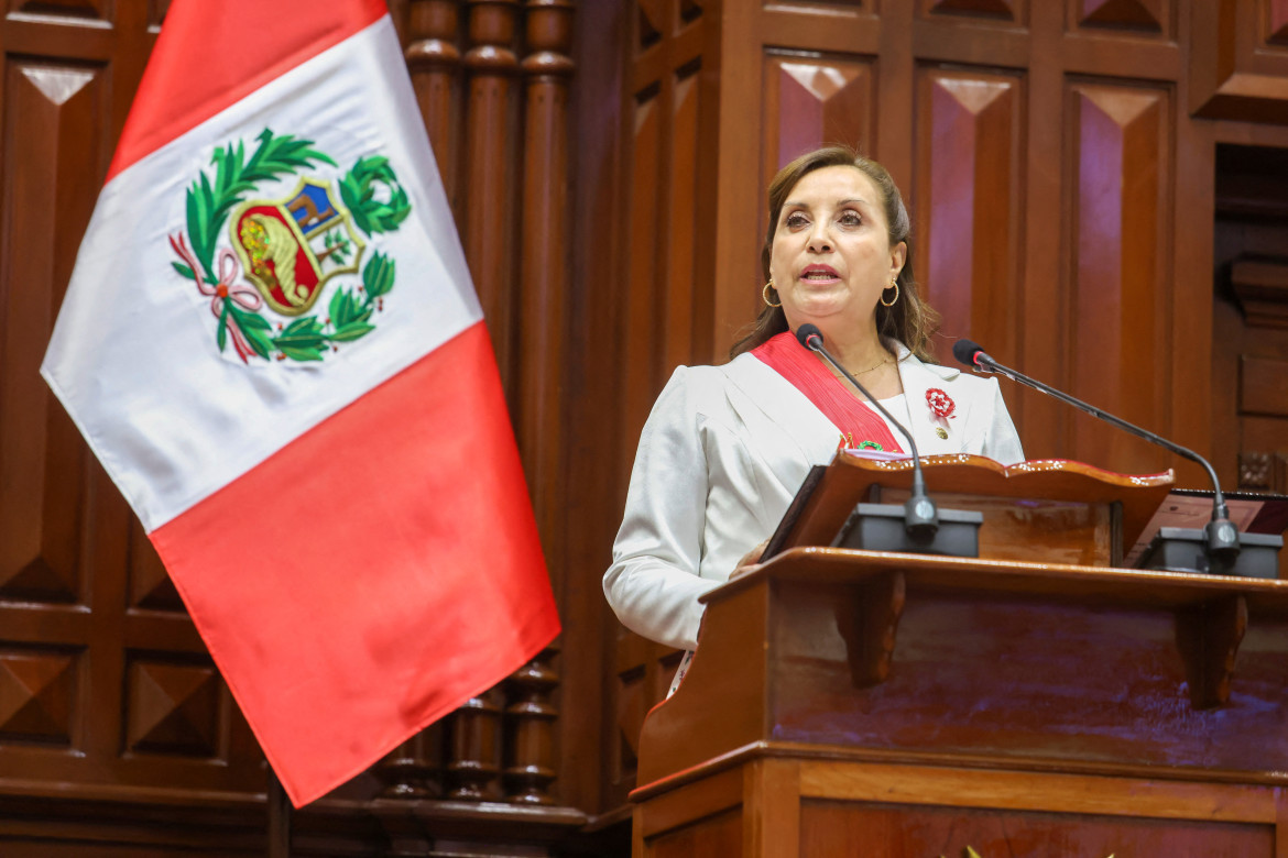 Dina Boluarte. Foto: Reuters.