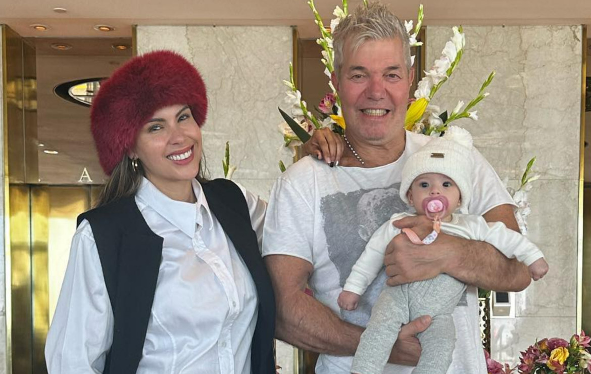 Barby Franco, Sarah y Fernando Burlando. Foto: Instagram/barbaritafranco21.