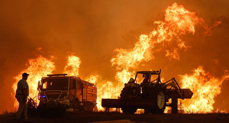 Incendios en Portugal. Foto: EFE
