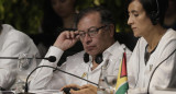 Gustavo Petro en la Cumbre de la Amazonía en Brasil. Foto: EFE.