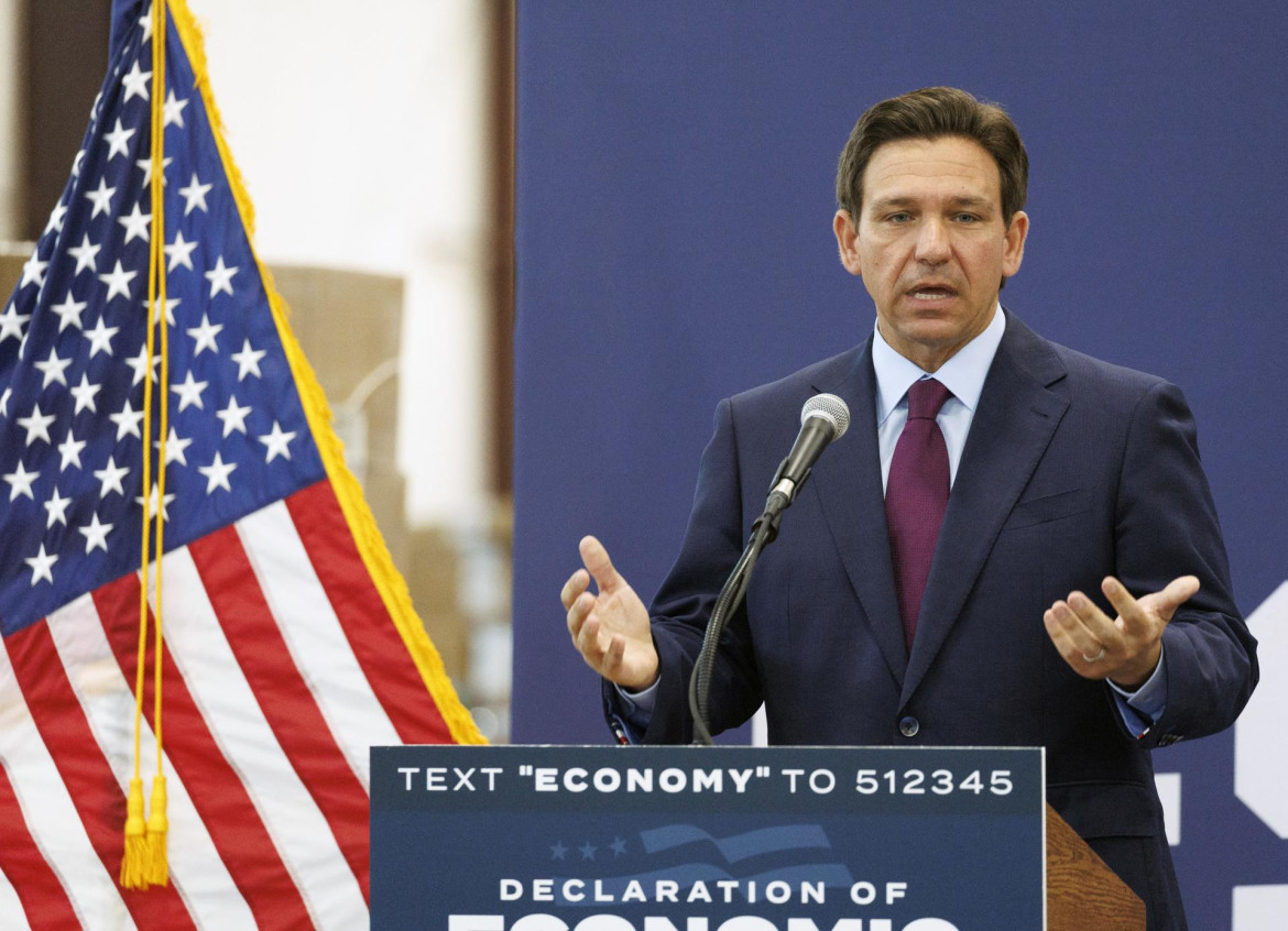 Ron DeSantis, gobernador de Florida. Foto. EFE