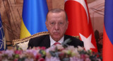 Erdogan durante la firma del acuerdo de cereales en julio de 2022. Foto: Retuers