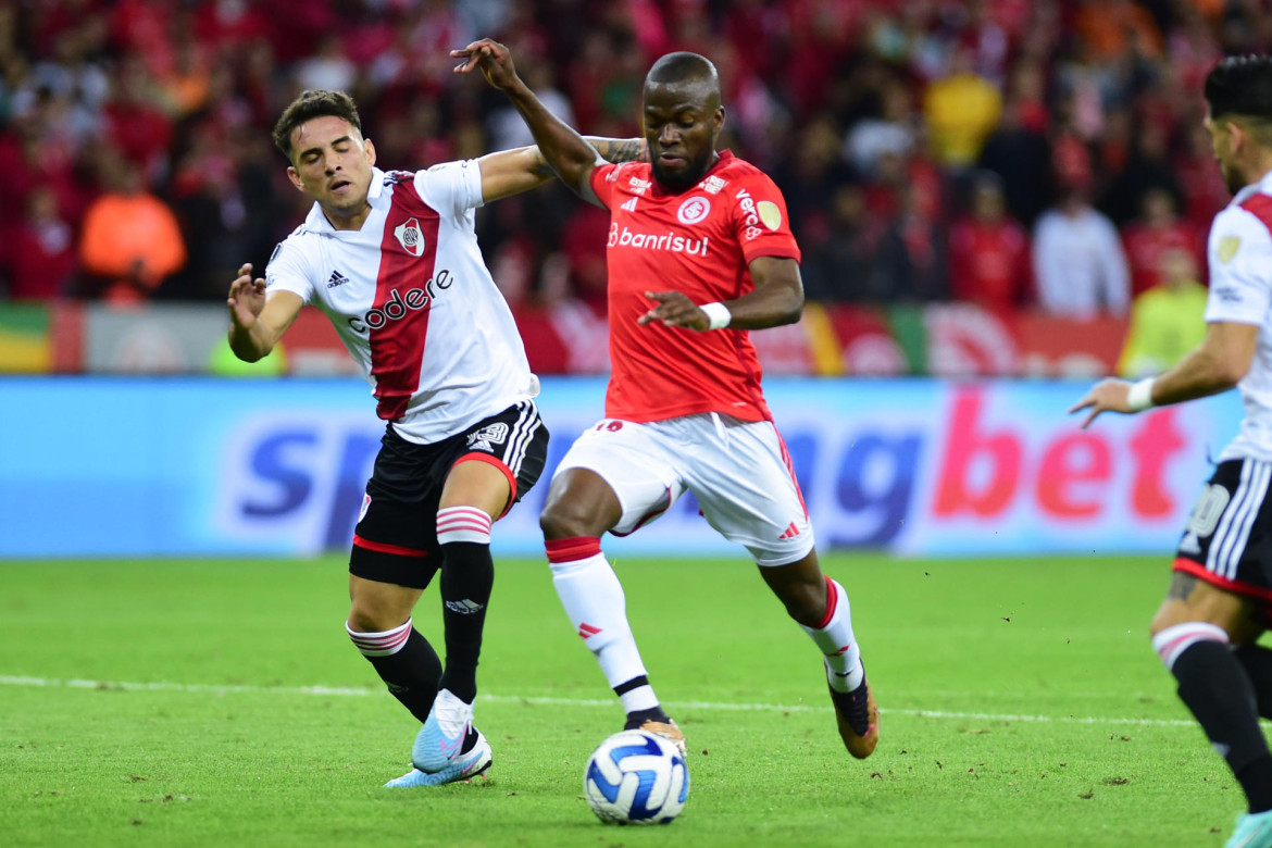 Copa Libertadores, Inter de Porto Alegre vs. River. Foto: EFE.