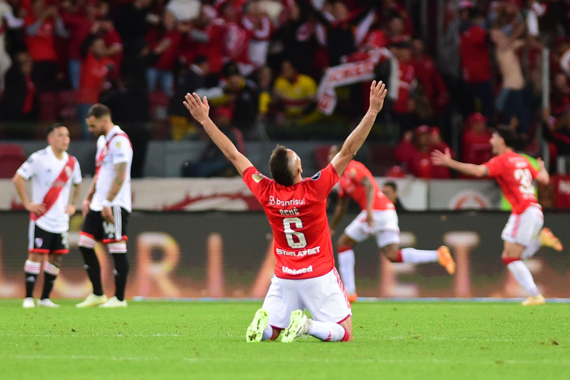 Copa Libertadores, Inter de Porto Alegre vs. River. Foto: EFE.