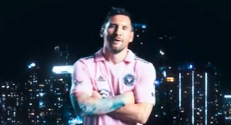 Lionel Messi, Inter Miami. Foto: captura de video.