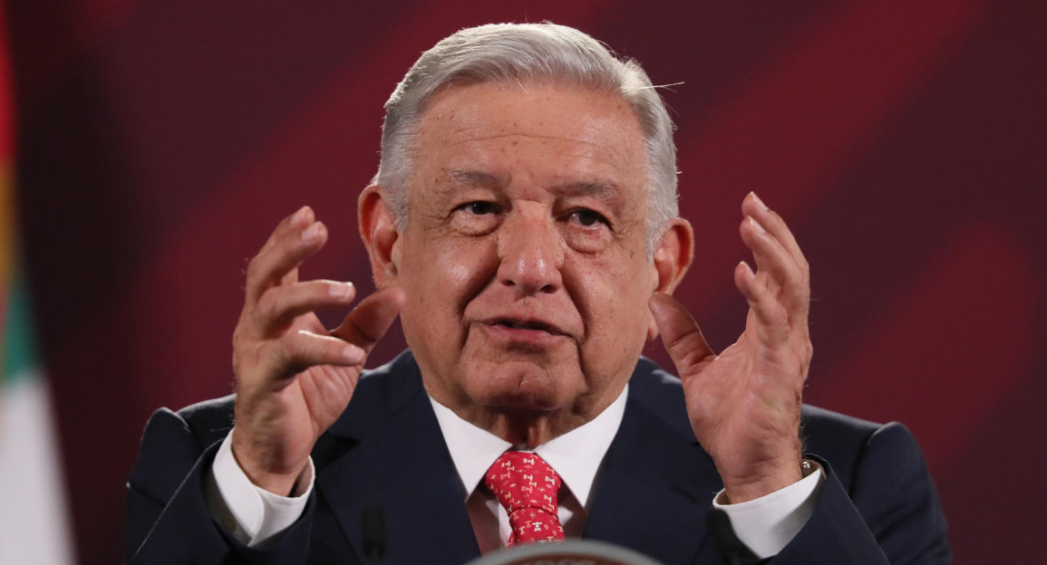 López Obrador, presidente de México. Foto: EFE