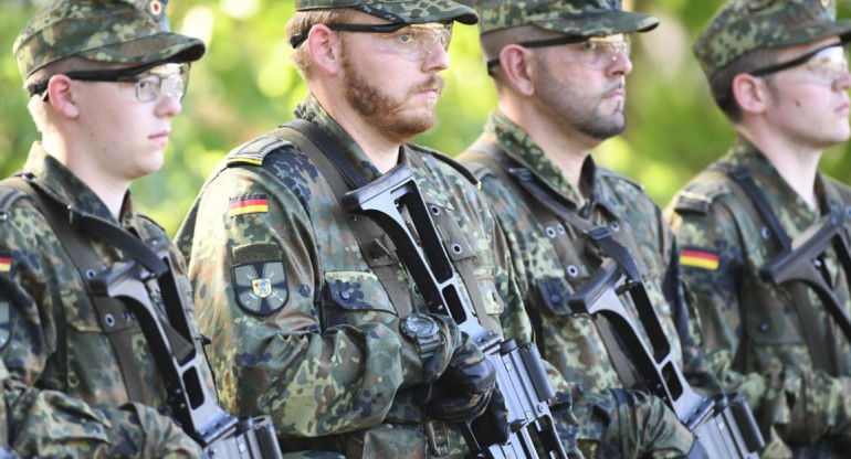 Fuerzas Armadas alemanas. Foto: Reuters