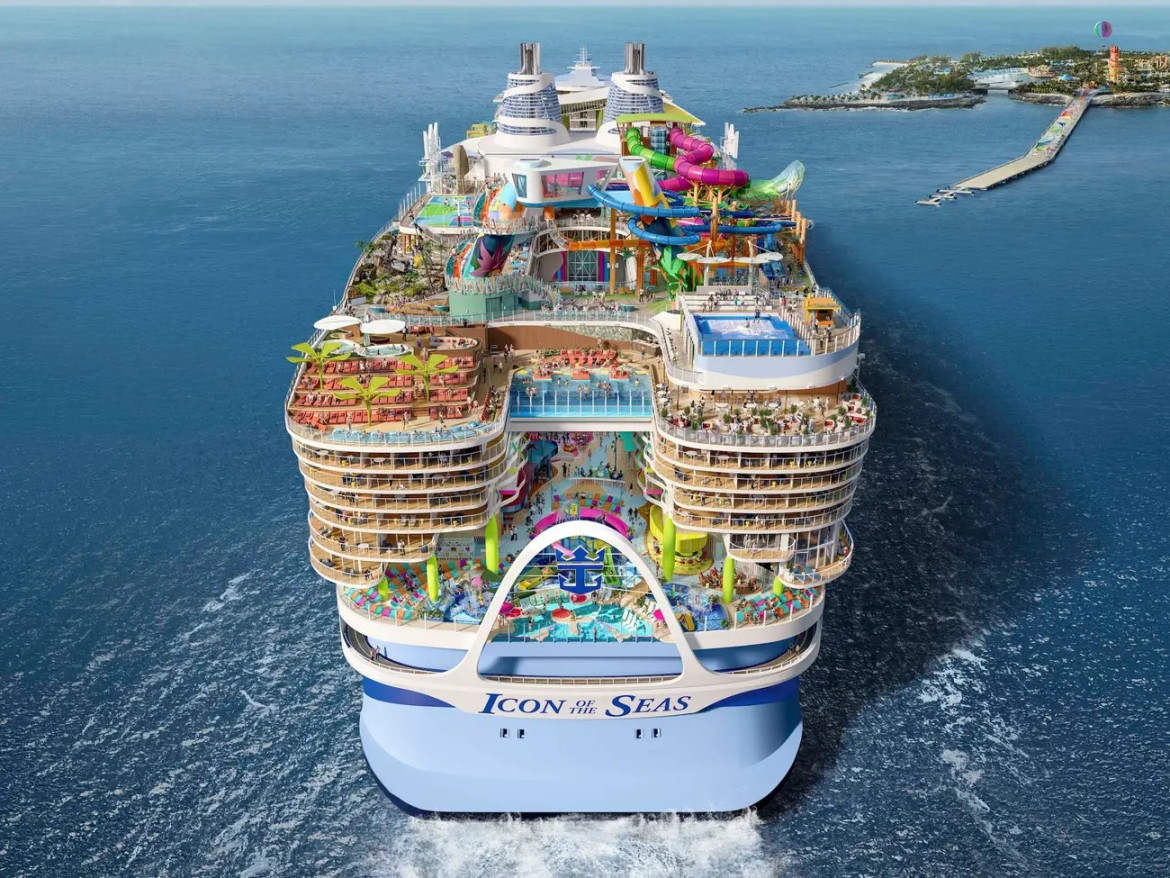 "Icon of the Seas". Foto: Royal Caribbean.