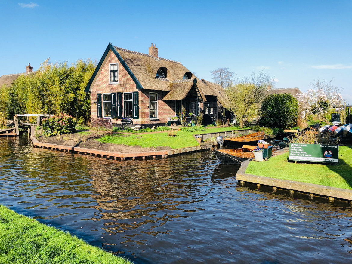 Giethoorn, la Venecia de Países Bajos. Foto: Unsplash.