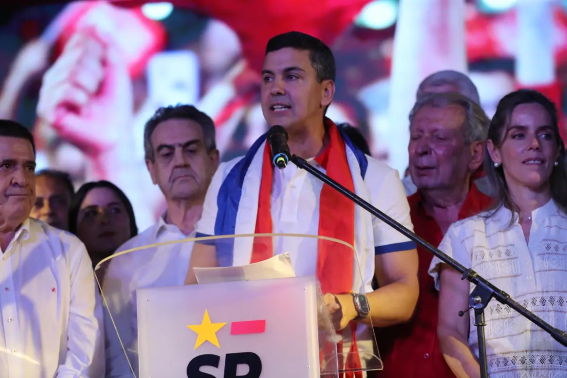 Santiago Peña, presidente electo de Paraguay. Foto: EFE