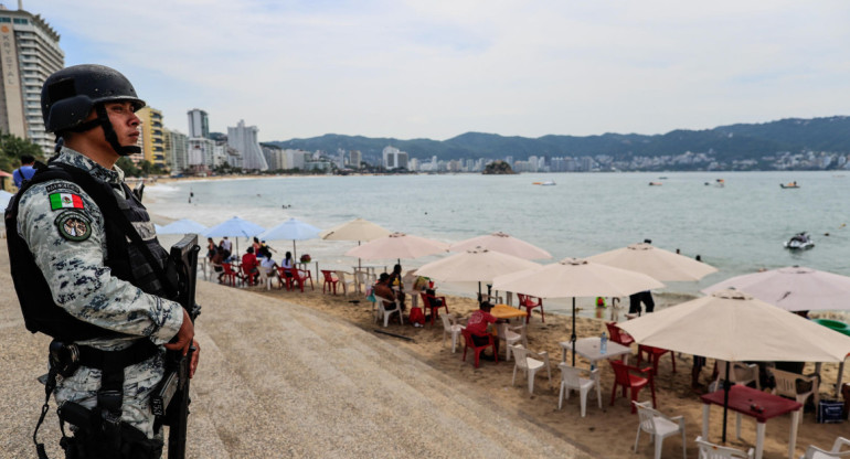 Una ola de inseguridad azota a Acapulco, México. Foto: EFE.