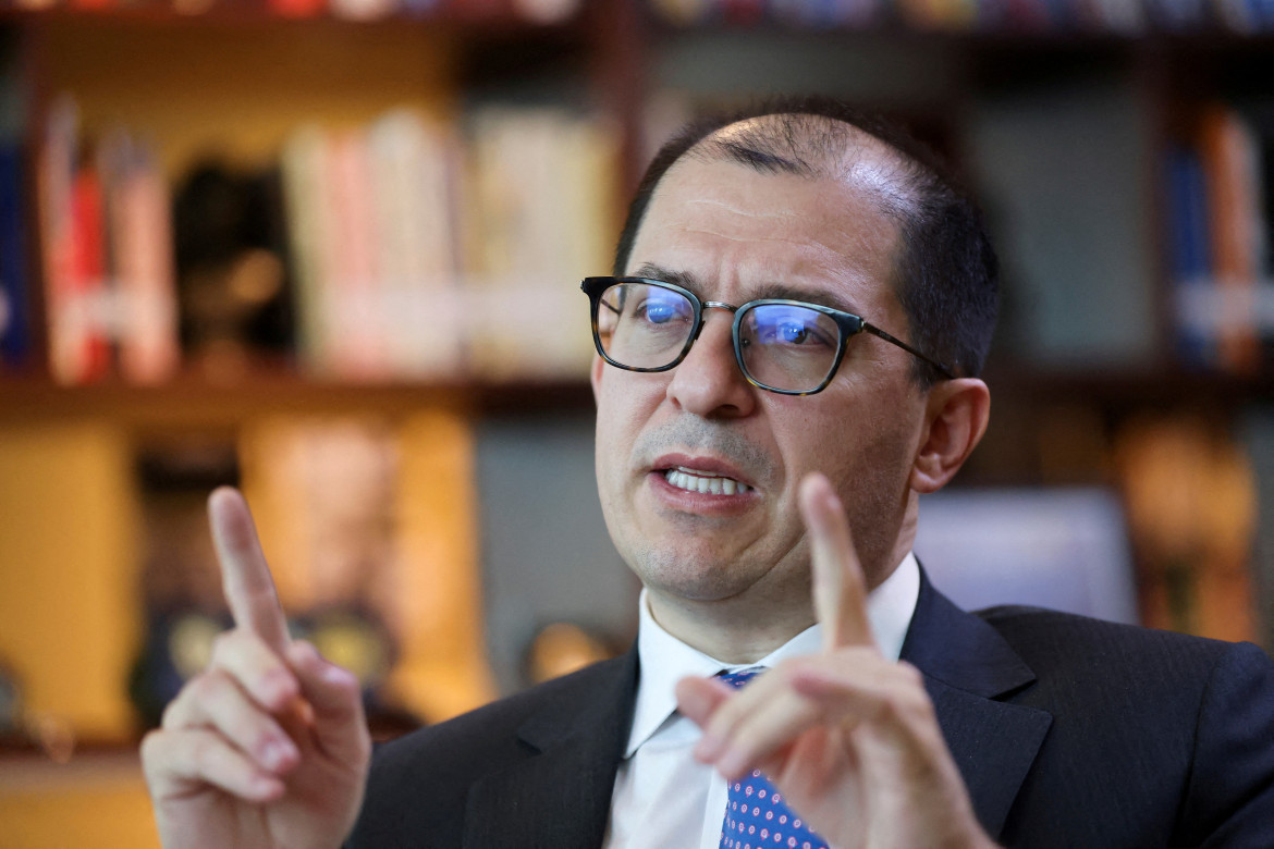 Francisco Barbosa, fiscal general que denunció al ELN de Colombia. Foto: Reuters.