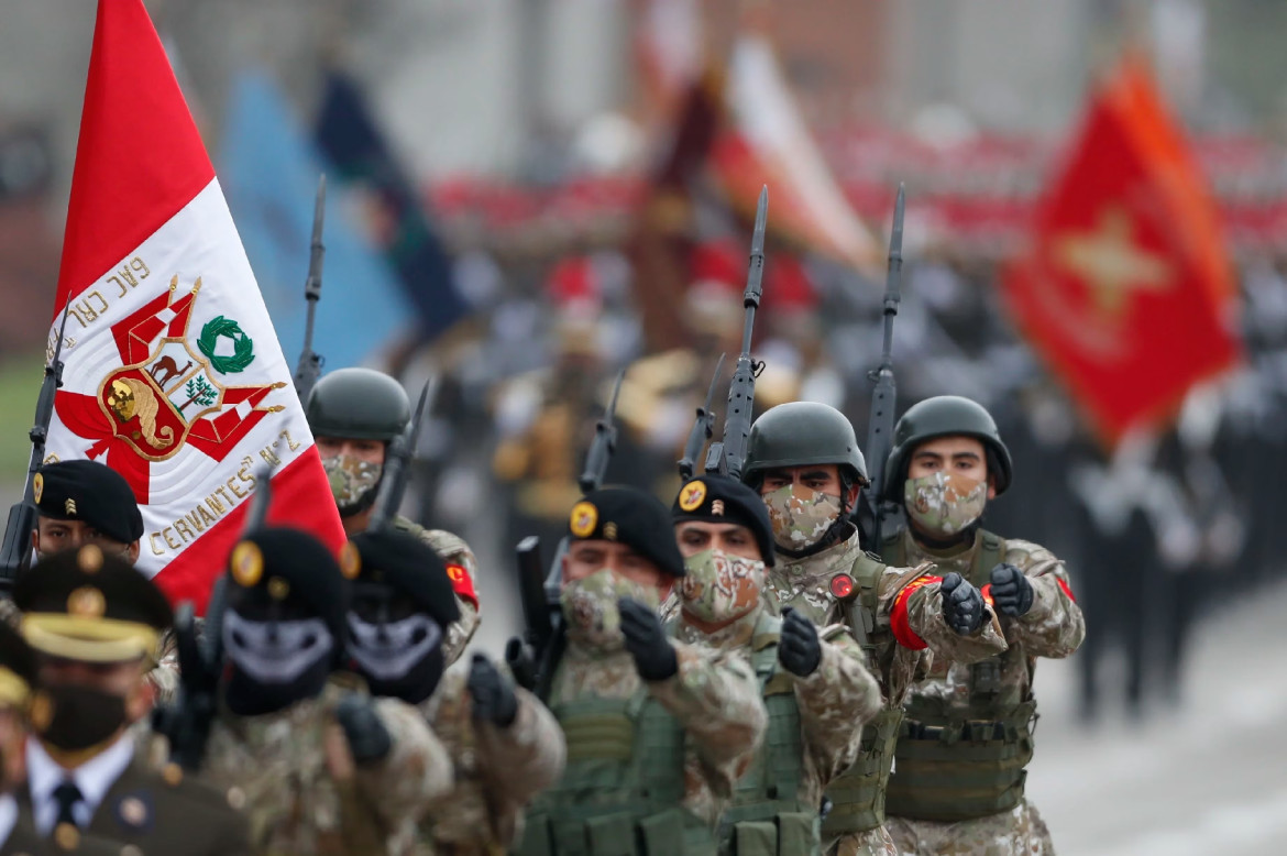 Fuerzas Armadas de Perú. Foto: EFE