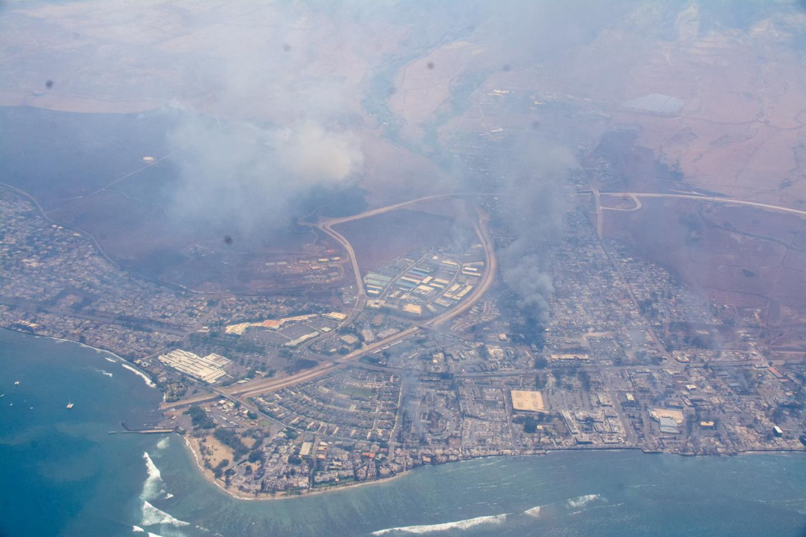 Incendio en Hawai. Foto: Reuters.