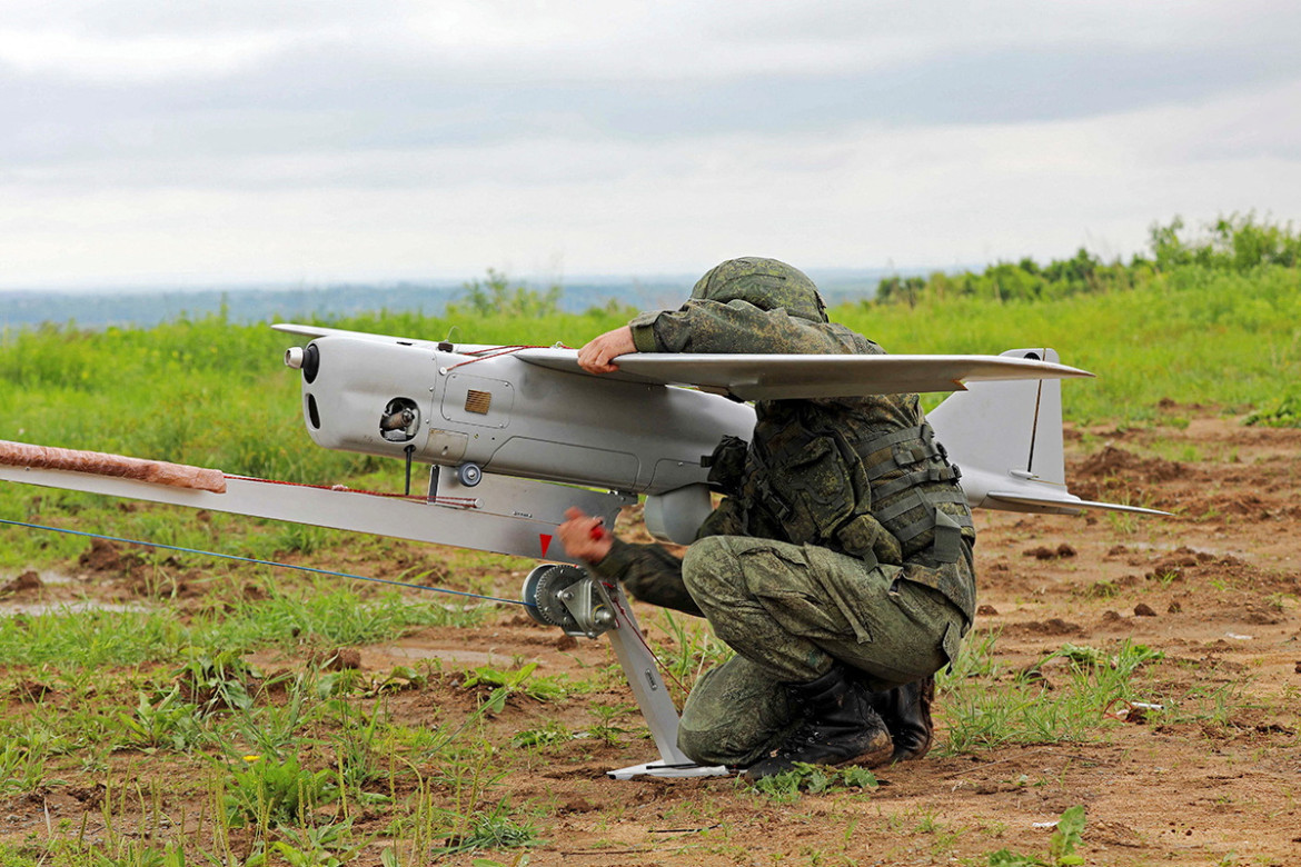 Drones usados en la guerra en Ucrania. Foto: Reuters