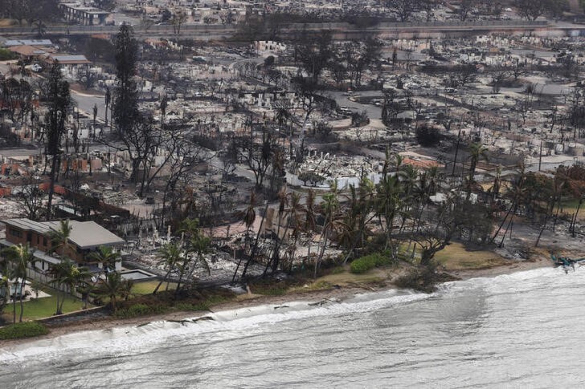 Incendios en Hawai. Foto: Reuters.