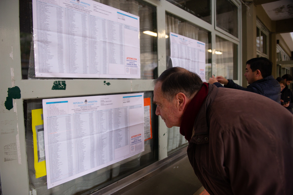 PASO 2023, jornada electoral. Foto: Télam