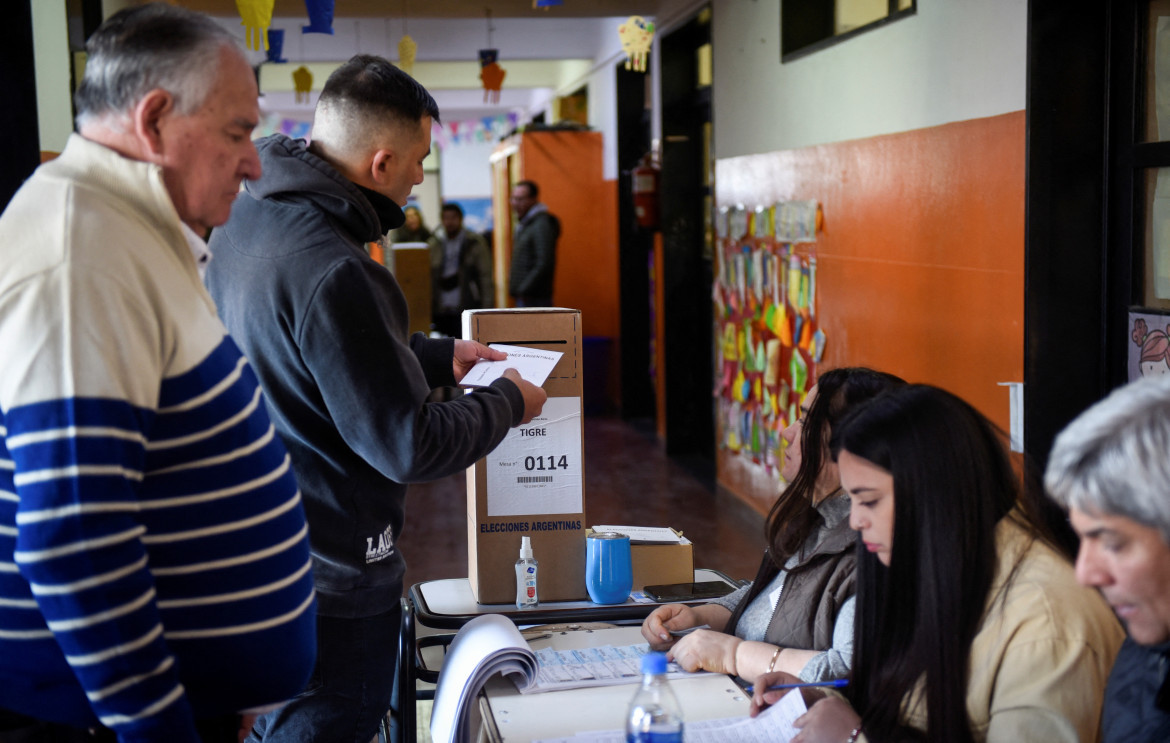 Votación paso 2023 Argentina. Foto Reuters