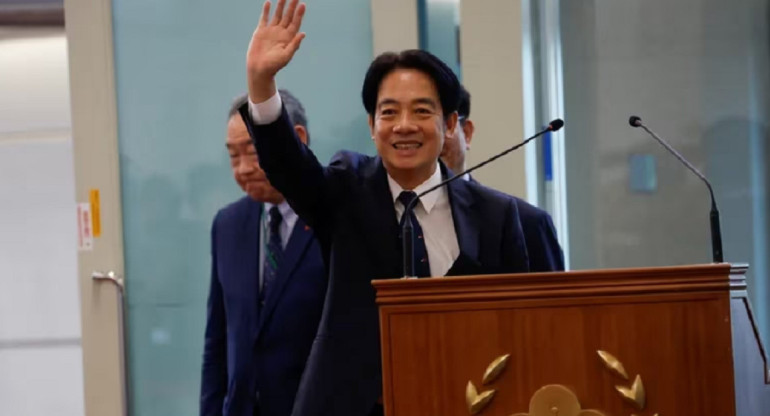 El vicepresidente de Taiwán, William Lai. Foto: Reuters