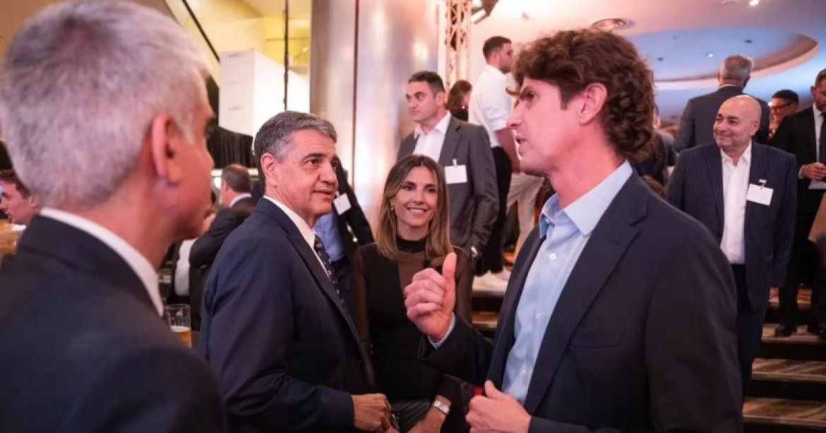 Jorge Macri y Martín Lousteau. Foto: NA.