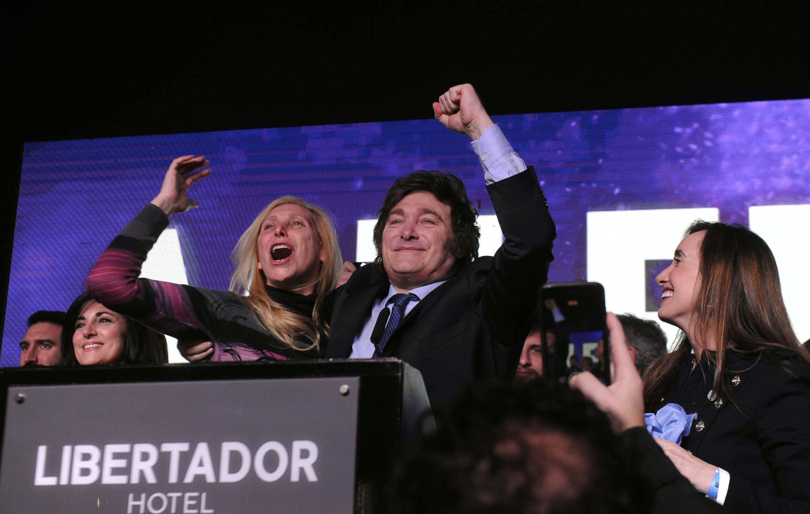 Javier Milei, elecciones PASO. Foto: Télam