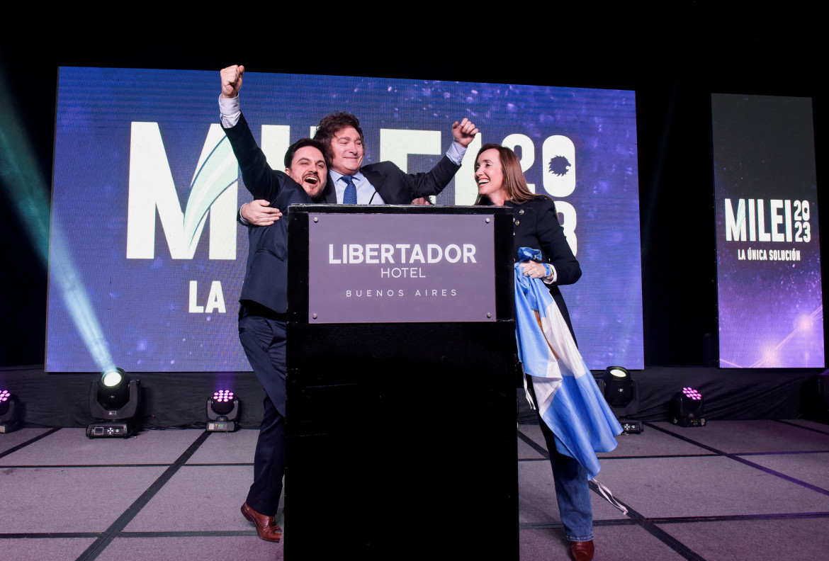 Javier Milei arrasó en la Antártida Argentina. Foto: Reuters.