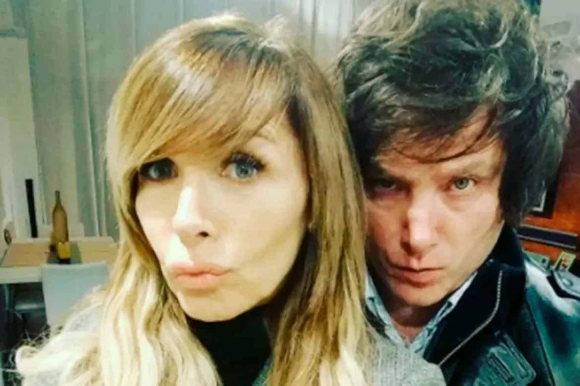 Javier Milei y Daniela. Foto: Instagram.