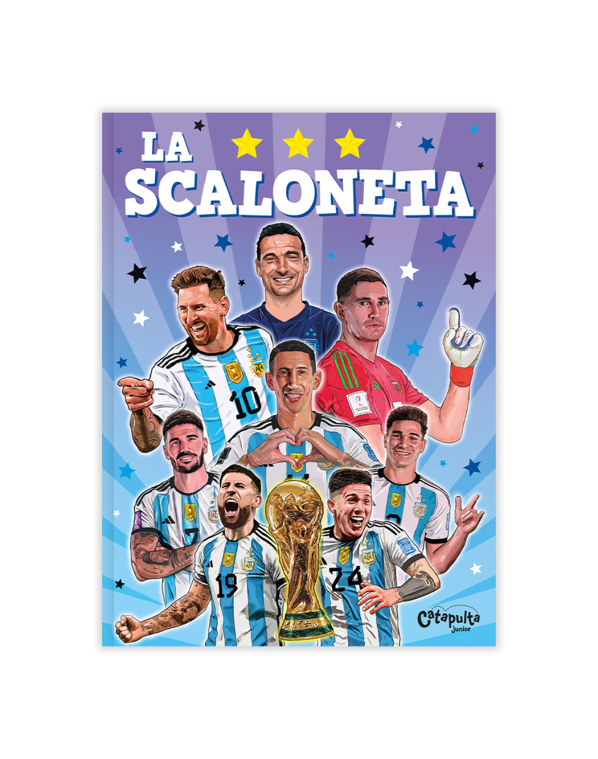 Portada del libro infantil "La Scaloneta". Foto: Catapulta Junior.