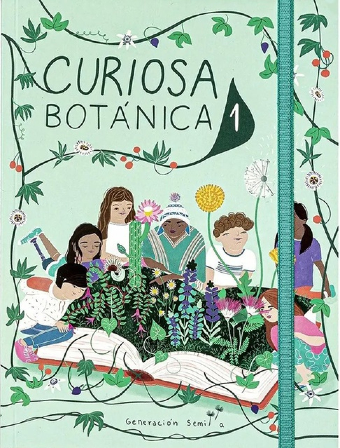 Portada del libro infantil "Curiosa Botánica 1". Foto: Generación Semilla.