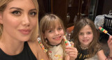 Wanda Nara junto a Isabella y Francesca Icardi. Foto: Instagram.