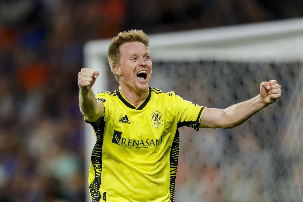 Dax McCarty, referente de Nashville SC. Foto: Reuters.