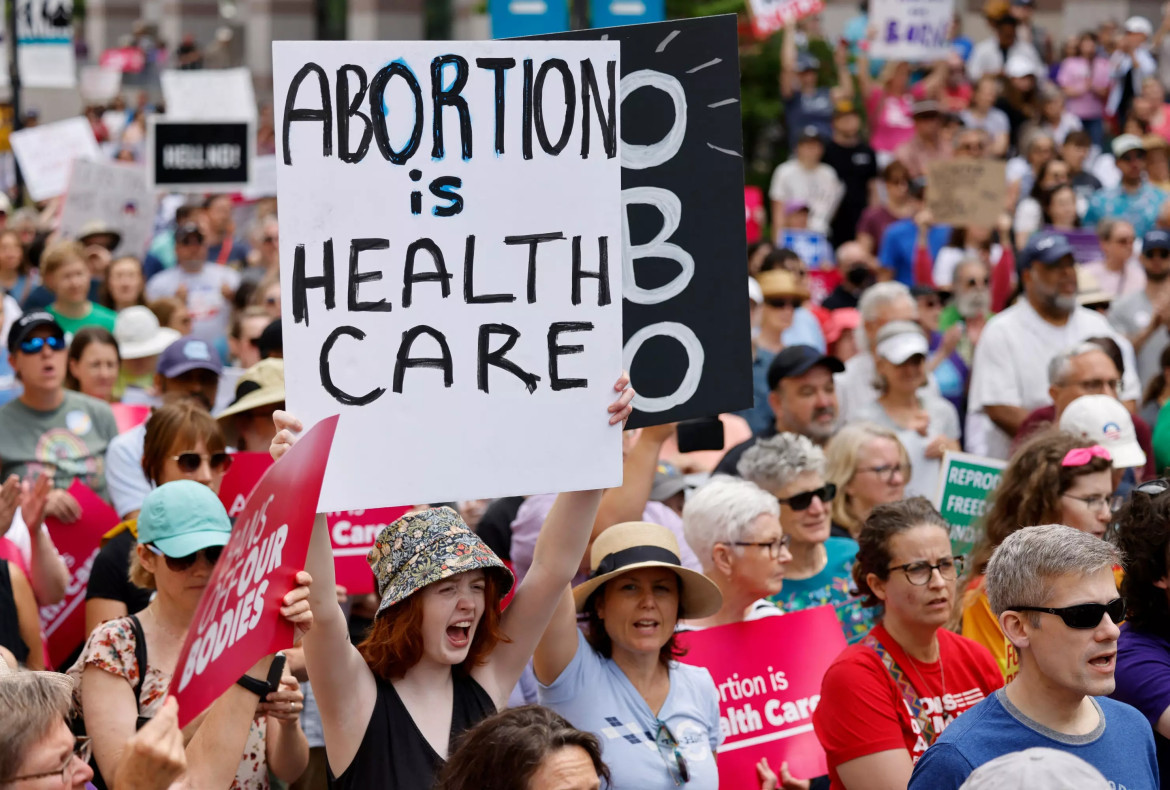 Marcha por el aborto en Estados Unidos. Foto: Reuters