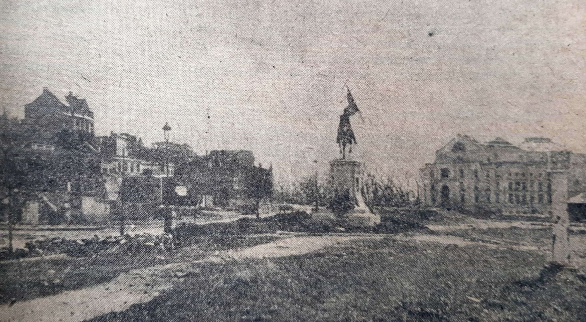 Estatua del General José de San Martín en Boulogne Sur-Mer. Foto: archivo Google.