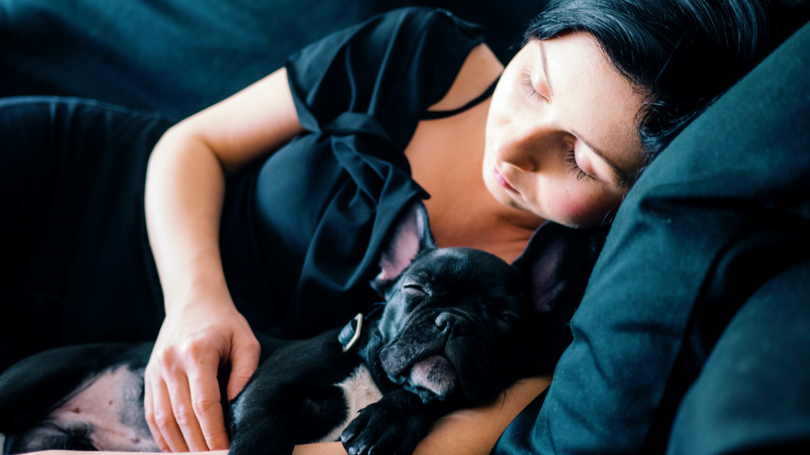 Dormir con nuestras mascotas puede afectar a nuestra salud. Foto: Unsplash.