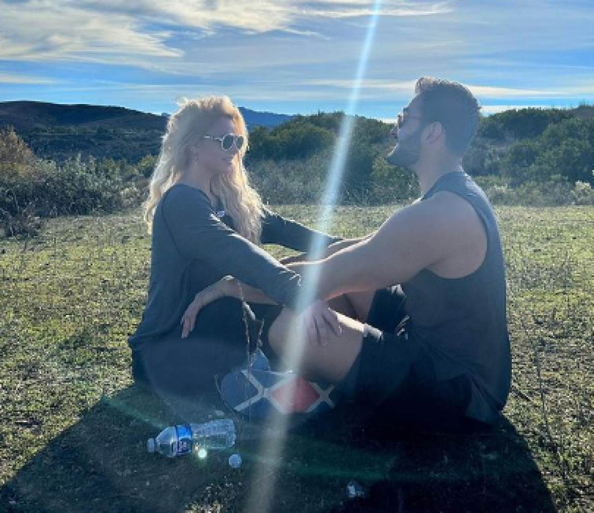 Britney Spears y Sam Asghari se separaron por fuertes discusiones. Foto Instagram.