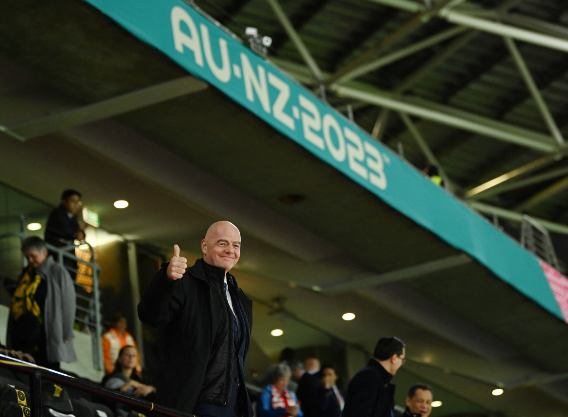 Gianni Infantino aseguró que el Mundial Femenino no generó pérdidas económicas. Foto: Reuters.