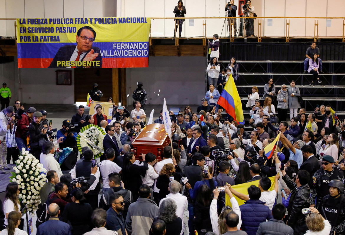 El candidato por el Movimiento Construye y asambleísta nacional Fernando Villavicencio. Foto: NA