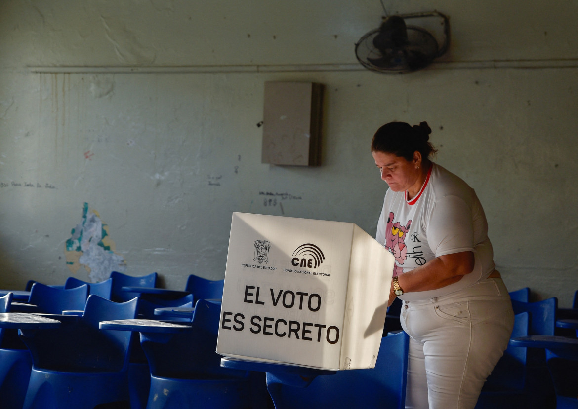 Elecciones en Ecuador. Foto: Reuters.