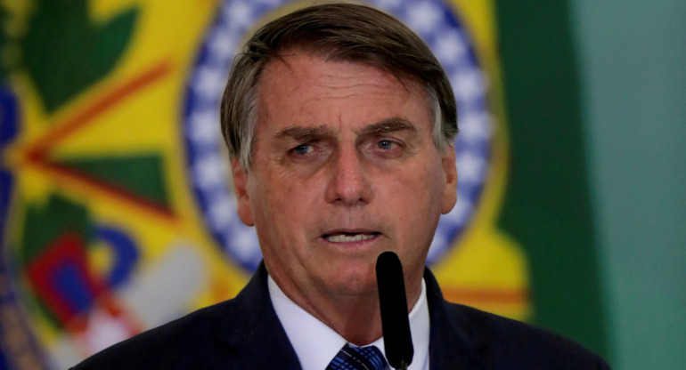 Jair Bolsonaro, expresidente de Brasi. Foto: Reuters.