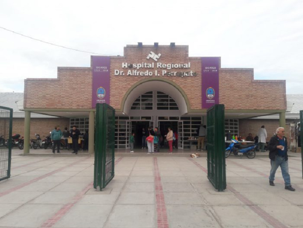 Hospital Perrupato. Foto: gobierno de Mendoza