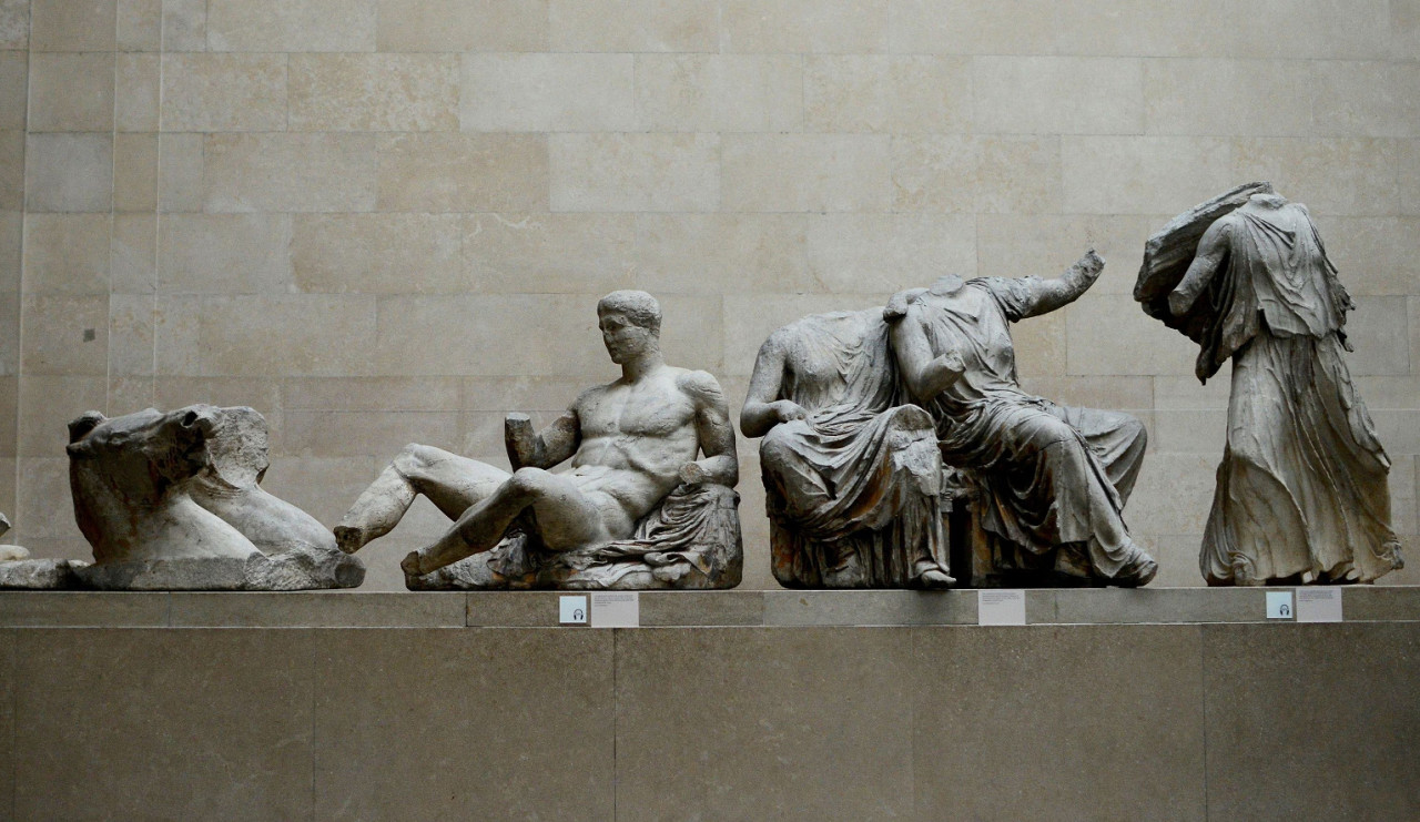 Piezas exhibidas en el Museo Británico. Foto: Reuters