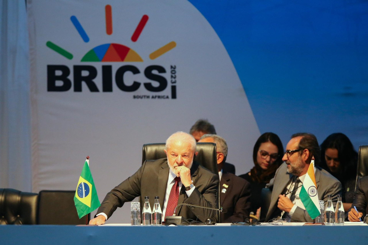 Lula da Silva en la Cumbre de los BRICS. Foto: EFE.