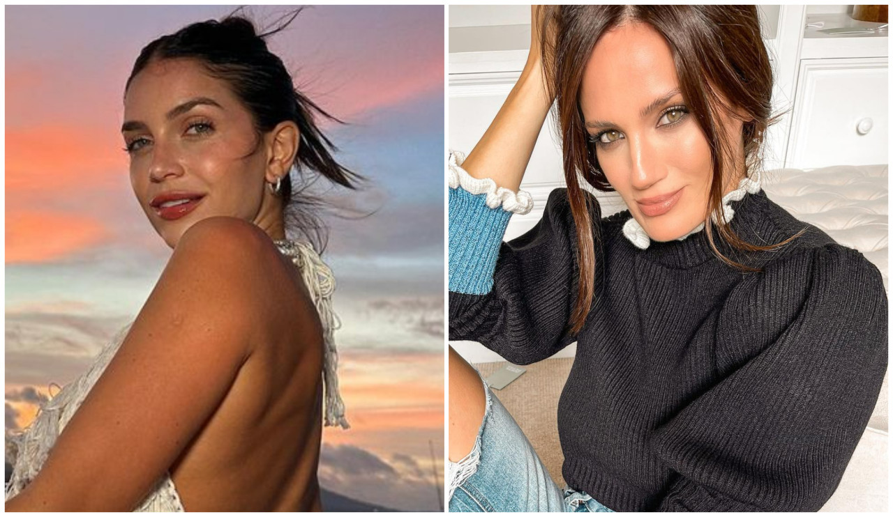 Zaira Nara y Paula Chaves. Fotos: Instagram.