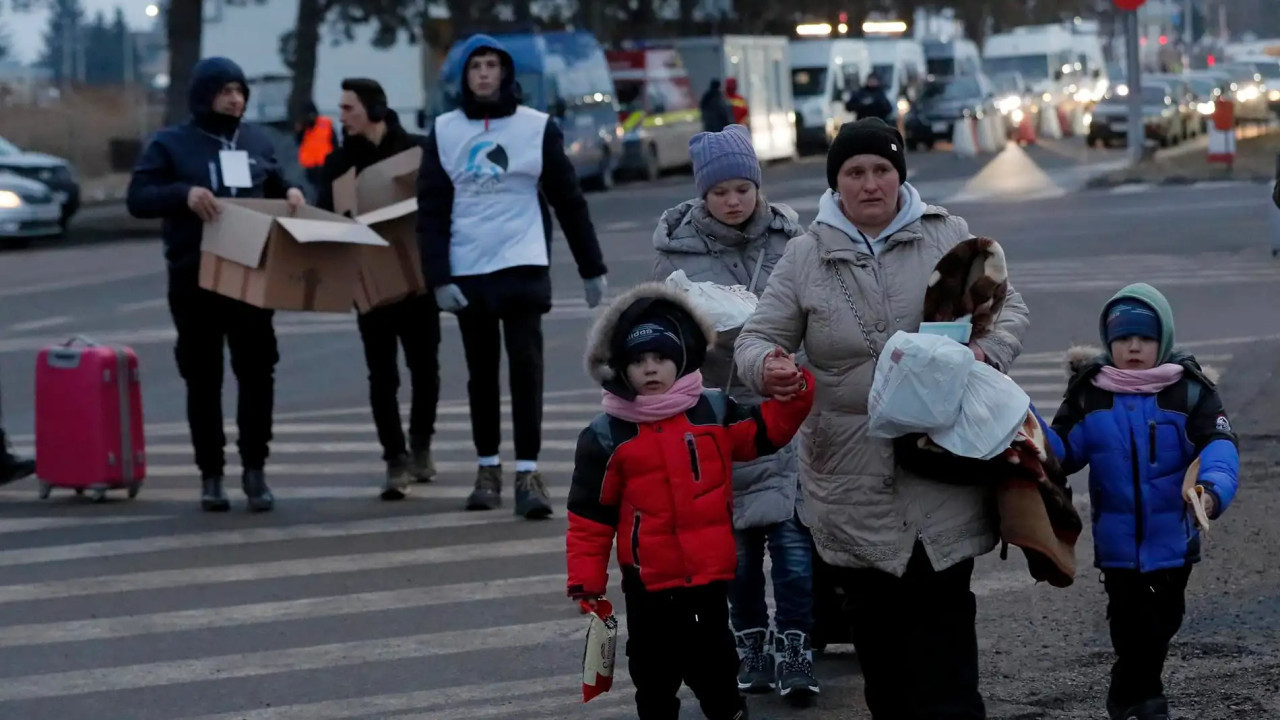 Niños ucranianos. Foto: EFE