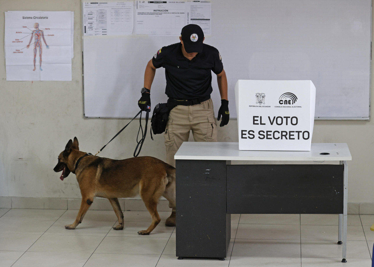 Elecciones en Ecuador. Foto: EFE